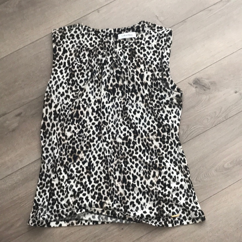 Animal Print Blouse